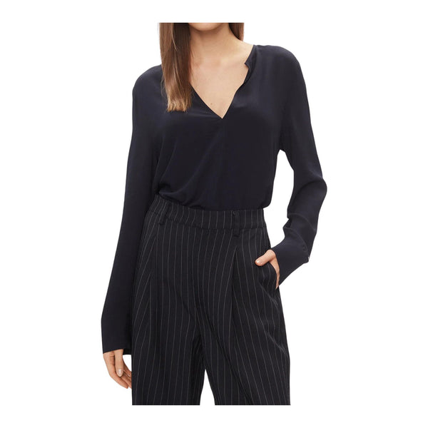 TOMMY HILFIGER Blusa Blusa Donna con spacchi laterali Blu - Francavilla Moda